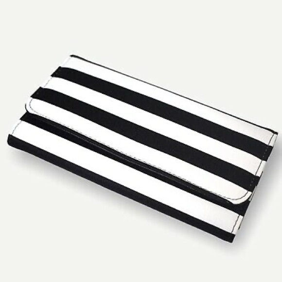 Kut From The Kloth Slim Striped Wallet NWT - Picture 4 of 4